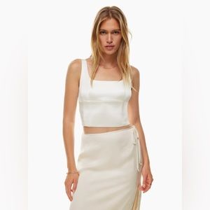 Wilfred Shine Satin Bustier